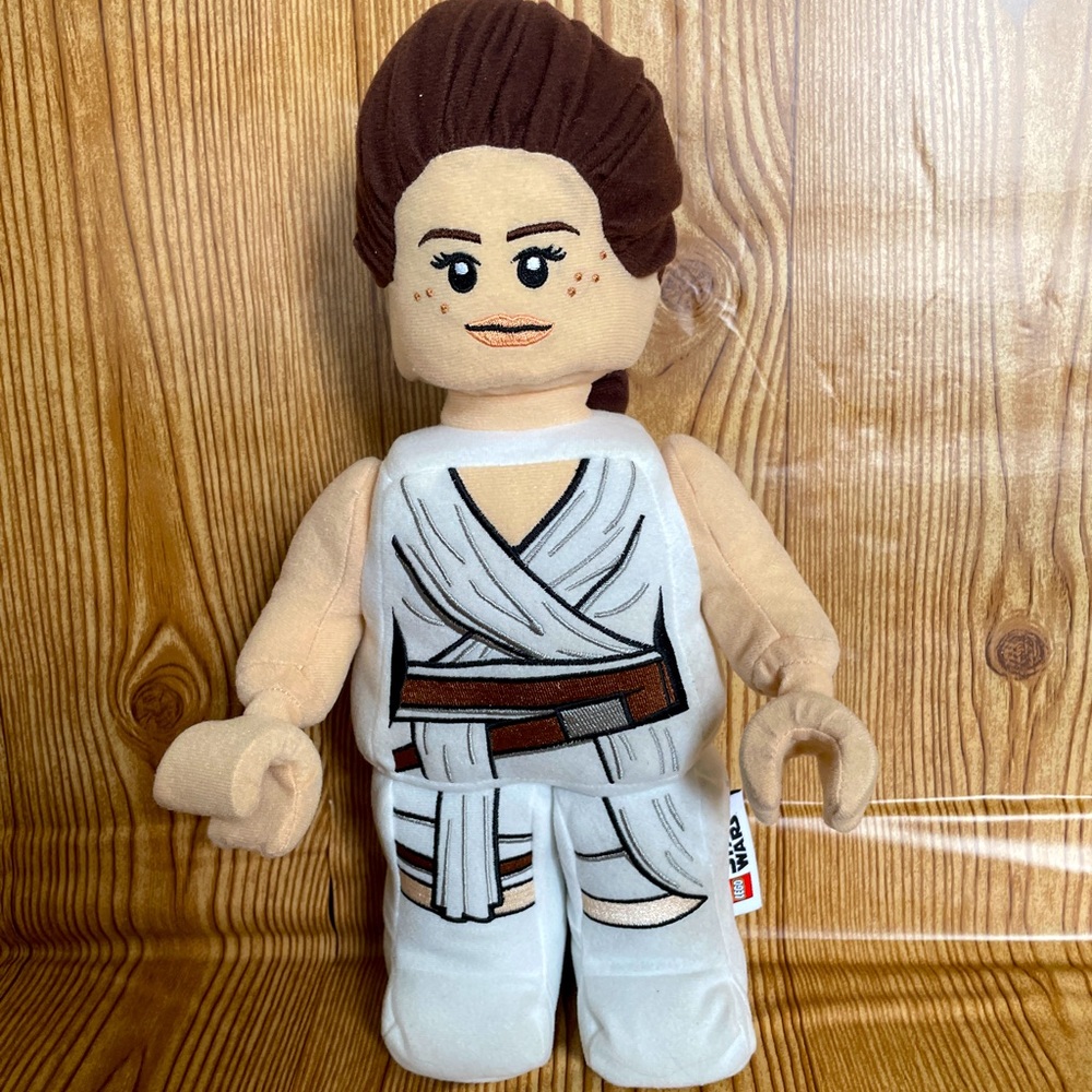 LEGO Star Wars REY Plush 13.5” Tall 2019 Stuffed Toy Disney GUC
